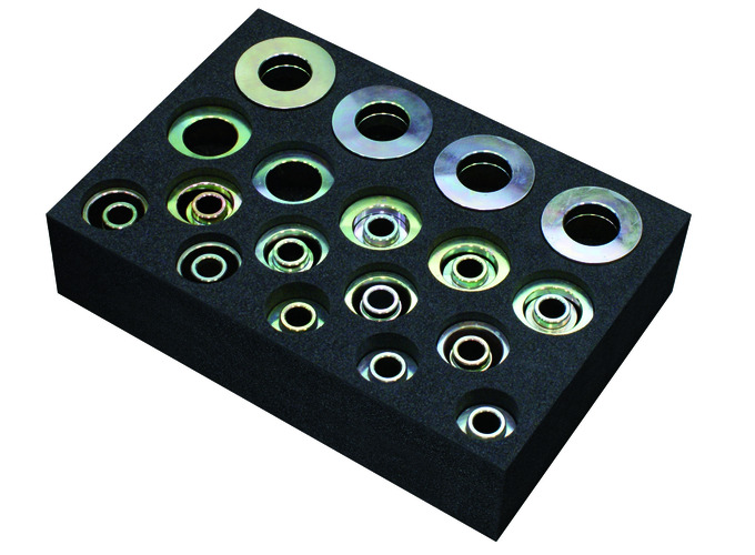 Hauptbild Druck-/Stützhülsen Satz Ø 30 - 90 mm kurz, 45 mm Hauptbild Druck-/Stützhülsen Satz Ø 30 - 90 mm kurz, 45 mm