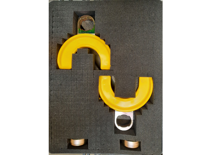 Zusatzbild 3 Federspanner m. Halterpaar u. Schutzeinlagenpaar Gr. 0 bis 3 Zusatzbild 3 Federspanner m. Halterpaar u. Schutzeinlagenpaar Gr. 0 bis 3
