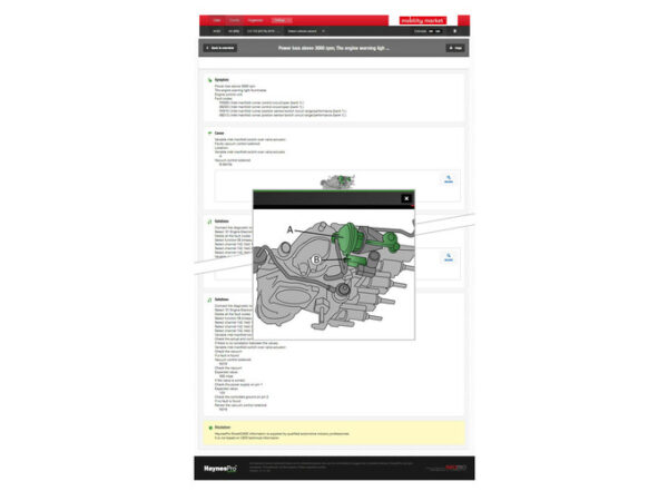 Zusatzbild 4 HaynesPro® WorkshopData™ 24 Stunden-Zugang